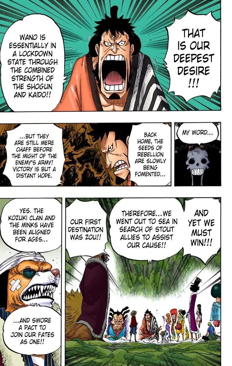 One Piece Digital Colored Chapter 819 image 05